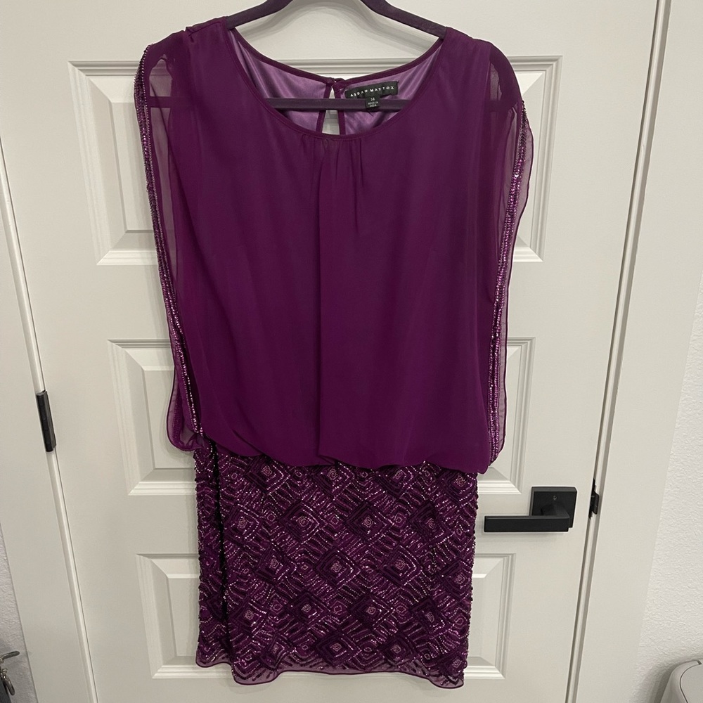 Aidan Mattox Cocktail Dress size 14